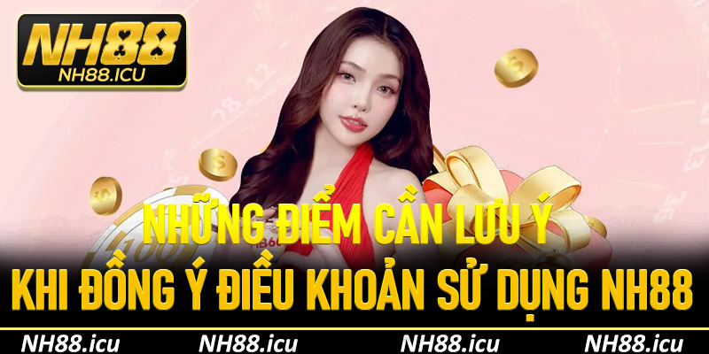 Những điểm cần lưu ý khi đồng ý điều khoản sử dụng NH88